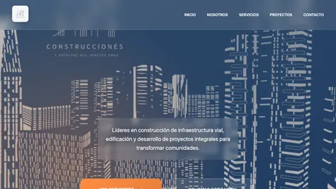 Website of EMAS Asfaltos del Sureste